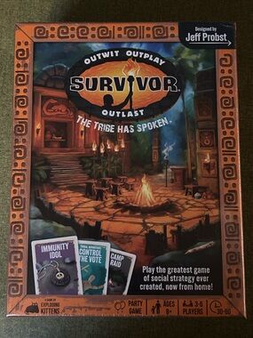 Survivor Board Game - Survivor the tribe has spoken by exploding kittens